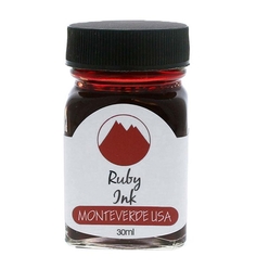 Monteverde Bottle Ink 30 ml Ruby - Thumbnail