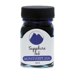 Monteverde Bottle Ink 30 ml Sapphire - Thumbnail