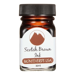 Monteverde Bottle Ink 30 ml Scotch Brown - Thumbnail