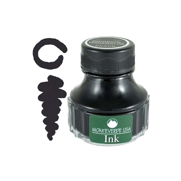 Monteverde G308DB Documental Black 90 ml Mürekkep