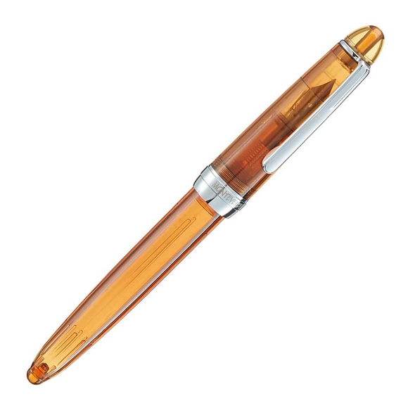 Monteverde MONZA Serisi MV36730 DK 3UÇLU AMBER ŞEFFAF CALLIGRAPHY Dolma Kalem SETİ