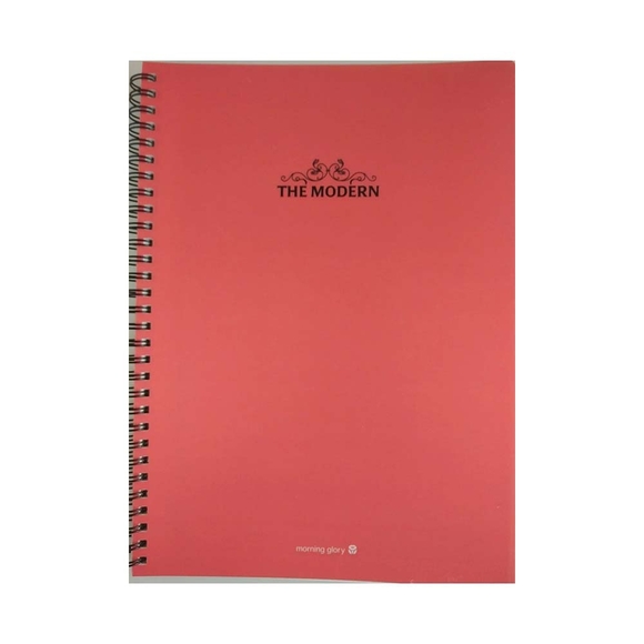 Morning Glory A4 The Modern Plastik Kapak Kareli Defter 3544