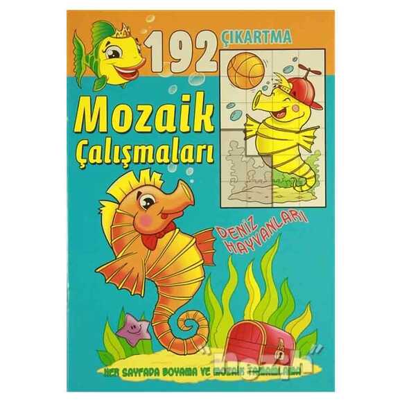 Mozaik Çalışmaları 192 Çıkartma - Deniz Hayvanları