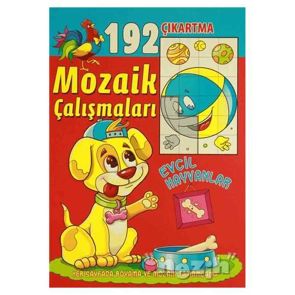 Mozaik Çalışmaları 192 Çıkartma - Evcil Hayvanlar