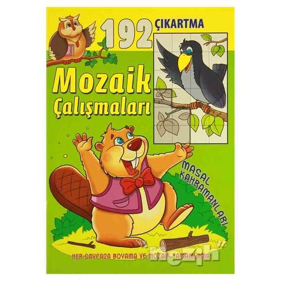 Mozaik Çalışmaları 192 Çıkartma - Masal Kahramanları