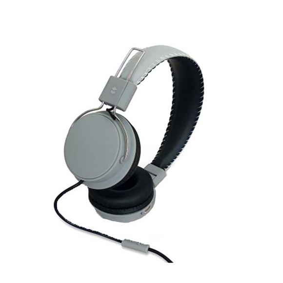 MQbix MQHT570 Mikrofonlu Kulaküstü Kulaklık Gri-Siyah JY-H260