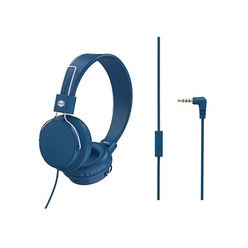 MQbix MQHT570 Mikrofonlu Kulaküstü Kulaklık Mavi JY-H260 - Thumbnail