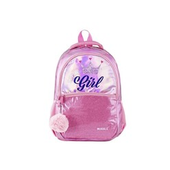 Muggle - Muggle Süper Girl Koleksiyonu İlkokul Çantası MU-9039 