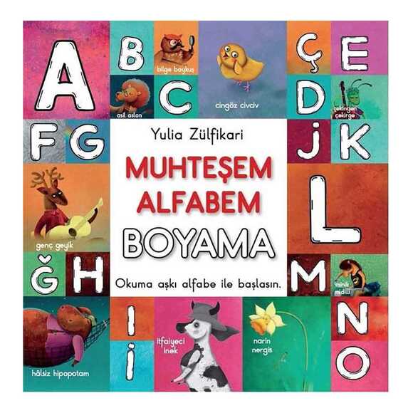 Muhteşem Alfabem Boyama