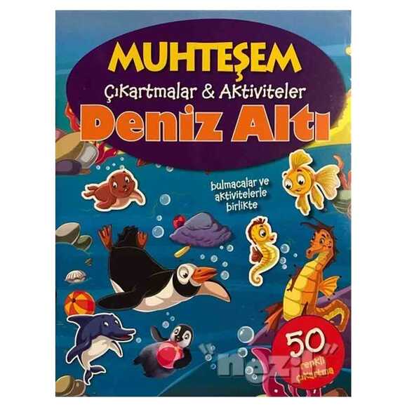 Muhteşem Çıkartmalar Aktiviteler - Deniz Altı