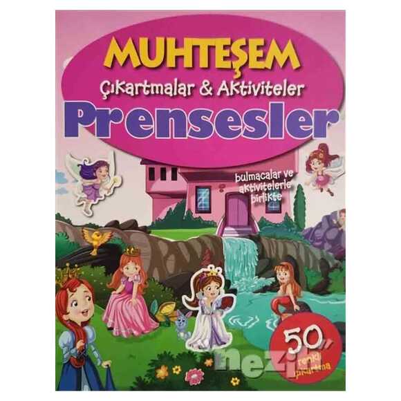 Muhteşem Çıkartmalar Aktiviteler - Prensesler