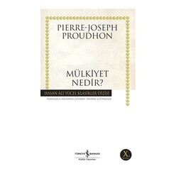 İş Bankası Kültür Yayınları - Mülkiyet Nedir (HAY)