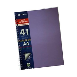 Multi Notebook 4+1 Seperatörlü Defter 125 Yp - Thumbnail
