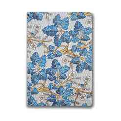 Muus Sewing Blue Geranium 16x23 64 sayfa Çizgili Defter - Thumbnail