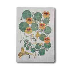 Muus - Muus Sewing Plante Nasturtium 16x23 64 sayfa Çizgili Defter