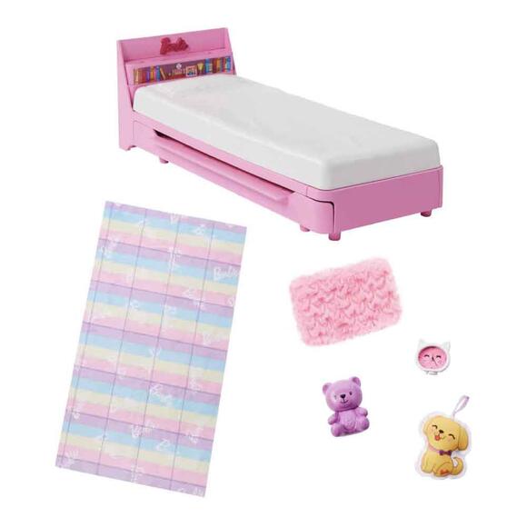 My First Barbie İlk Barbie Bebeğim Barbie’nin Yatağı Oyun Seti HMM64