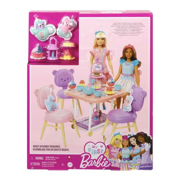 My First Barbie İlk Barbie Bebeğim Çay Partisi Oyun Seti HMM65