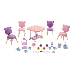 My First Barbie İlk Barbie Bebeğim Çay Partisi Oyun Seti HMM65 - Thumbnail