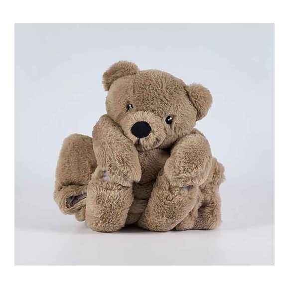 My Friend Peluş Oyuncak Büyük Kül Rengi Battaniyeli Ayı