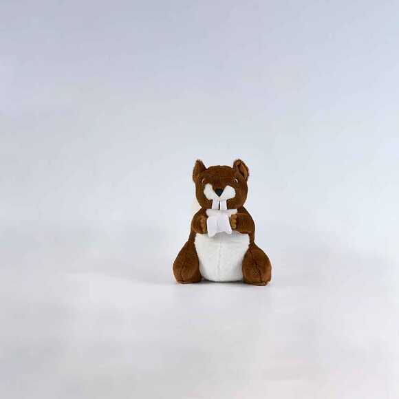 My Friend Toys Peluş Oyuncak Küçük Sincap Kahverengi Kuyruk