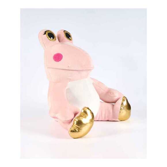 My Friend Toys Peluş Oyuncak Kurbağa Pembe 