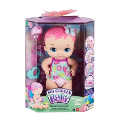 Mattel My Garden Baby - My Garden Baby Kelebek Bebeğimin Bakım Zamanı Pembe Saçlı Bebek GYP10
