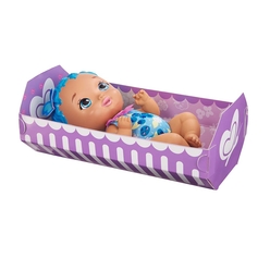 My Garden Baby Kelebek Bebeğimin Yemek Zamanı Mavi Saçlı Bebek GYP01 - Thumbnail