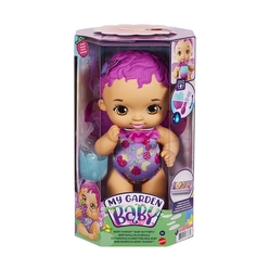 Mattel My Garden Baby - My Garden Baby Kelebek Bebeğimin Yemek Zamanı Mor Saçlı Bebek GYP00