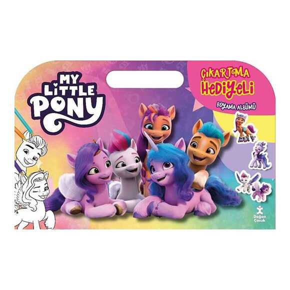 My Lıttle Pony Çıkartma Hediyeli Boyama Albümü