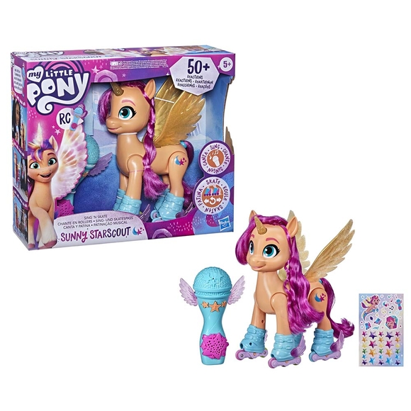 My Little Pony Yeni Bir Nesil Şarkı Söyleyen Patenli Sunny F1786