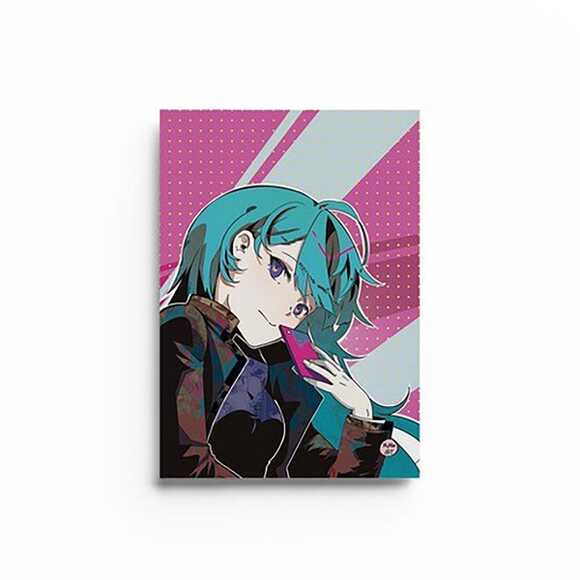 My Mia Art Manga Cards Çizgili Defter