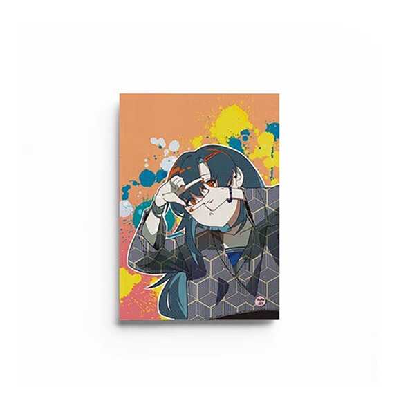 My Mia Art Manga Look Çizgili Defter Mini