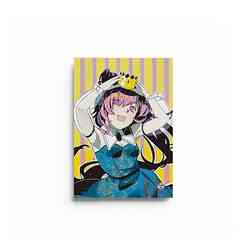 My Mia Art Manga Young Queen Çizgili Defter Mini - Thumbnail