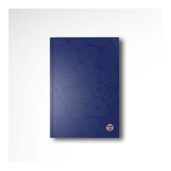 My Mia Art Mavi Plato 17X24 Cm Sert Kapak 192 Sayfa Çizgili Defter