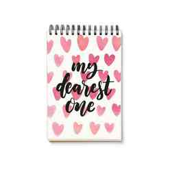 My Mia Art Motto Serisi My Dearest One 12x17 Cm Sert Kapak 192 Sayfa Çizgisiz - Thumbnail