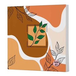 My Mia Art - My Mia Art Yeşil Dallı Amerikan Ciltli Defter