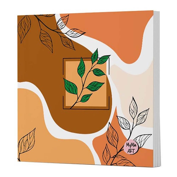 My Mia Art Yeşil Dallı Amerikan Ciltli Defter