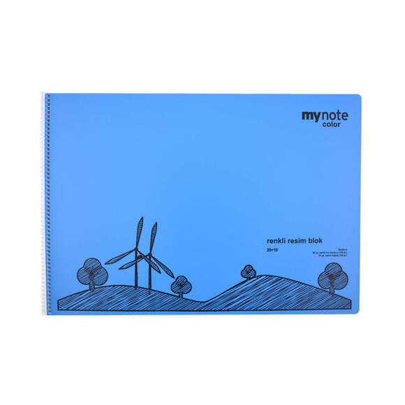 Mynote Color Resim Blok 35x50 UC30023