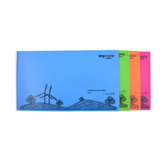 Mynote Color Resim Blok 35x50 UC30023