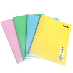 Mynote - Mynote Text Pastel A5 Dikişli PP Kapak Defter 40yp. Çizgili MTXPA-A540-Ç 