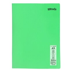 Mynote Text Pastel A5 Dikişli PP Kapak Defter 40yp. Kareli MTXPA-A540-K - Thumbnail