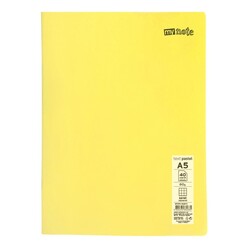 Mynote Text Pastel A5 Dikişli PP Kapak Defter 40yp. Kareli MTXPA-A540-K - Thumbnail