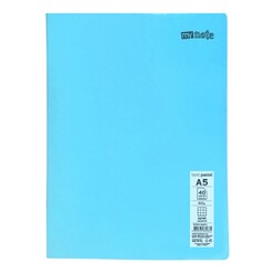 Mynote Text Pastel A5 Dikişli PP Kapak Defter 40yp. Kareli MTXPA-A540-K - Thumbnail