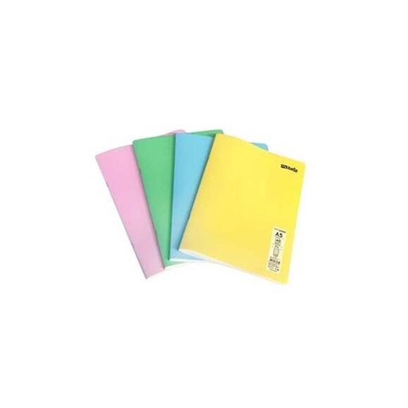 Mynote Text Pastel A5 Dikişli PP Kapak Defter 60yp. Çizgili MTXPA-A560-Ç 