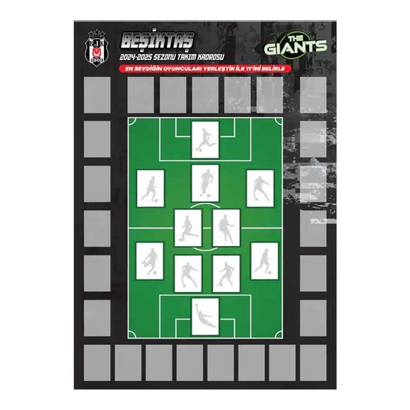 Mythos Beşiktaş The Giants 2024/25 Sezonu Dev Poster ve Çıkartma Seti