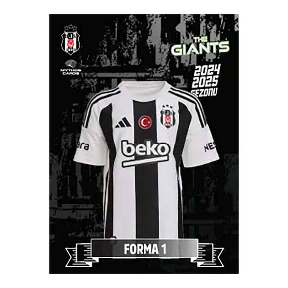 Mythos Beşiktaş The Giants 2024/25 Sezonu Dev Poster ve Çıkartma Seti