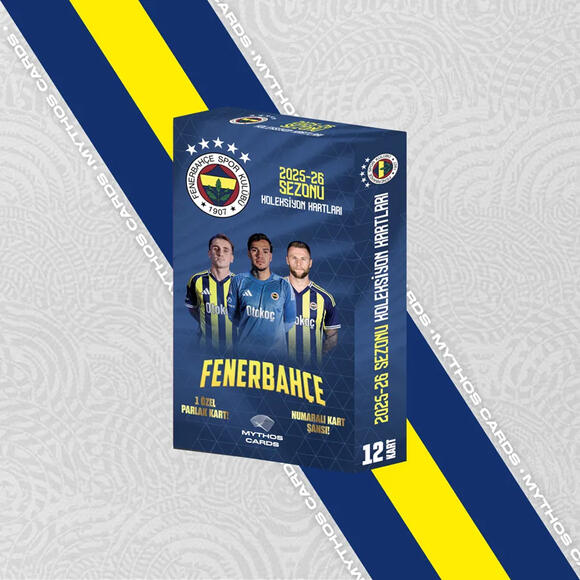 Mythos Fenerbahçe 2025-2026 Sezonu Koleksiyon Kartları Karton Kutu