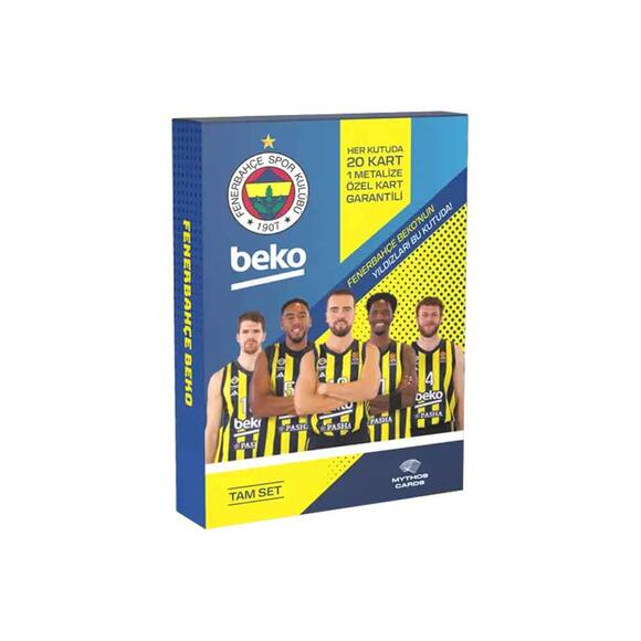 Mythos Fenerbahçe Sezon Erkek Basketbol Kart Serisi - Karton Kutu 2024-2025 (20 Kart)