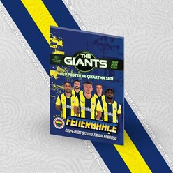 Mythos Fenerbahçe The Giants Dev Poster ve Çıkartma Seti 2024/25 - Thumbnail