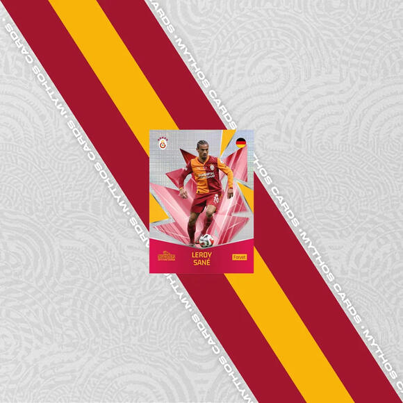 Mythos Galatasaray 2025-2026 Sezonu Koleksiyon Kartları Karton Kutu
